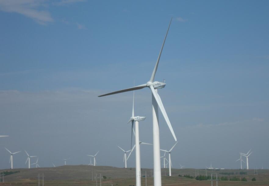 張北縣玉龍博德風電場